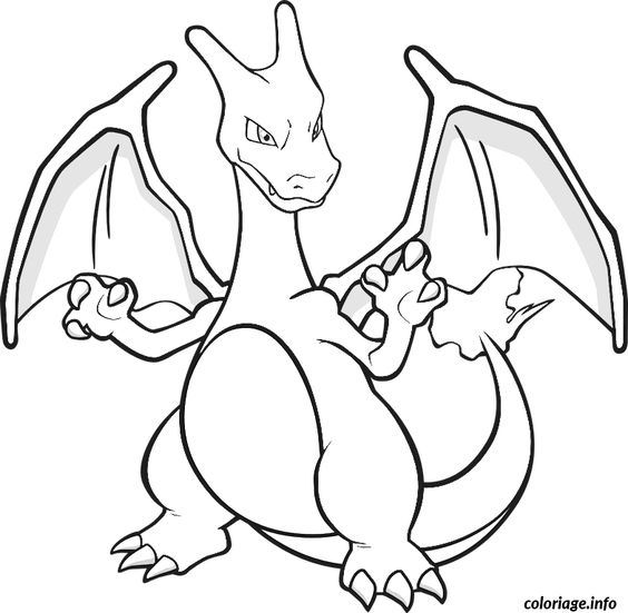 Coloriage Pokemon Mega Dracaufeu X Ex Dessin À Imprimer serapportantà Coloriage Pokemon Dracaufeu