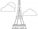 Coloriages Coloriage De La Tour Eiffel À Paris - Fr serapportantà Comment Dessiner La Tour Eiffel