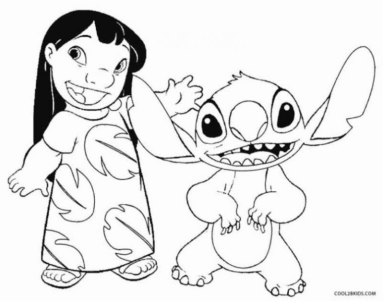 Coloriages - Lilo Et Stitch - Coloriages Gratuits À Imprimer tout Coloriage À Imprimer Disney Stitch