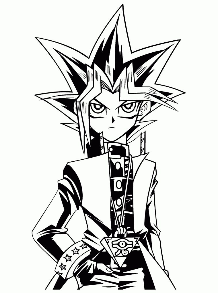 Coloring Page – Yu Gi Oh Coloring Pages 56 | Dragon concernant Coloriage Yu Gi Oh