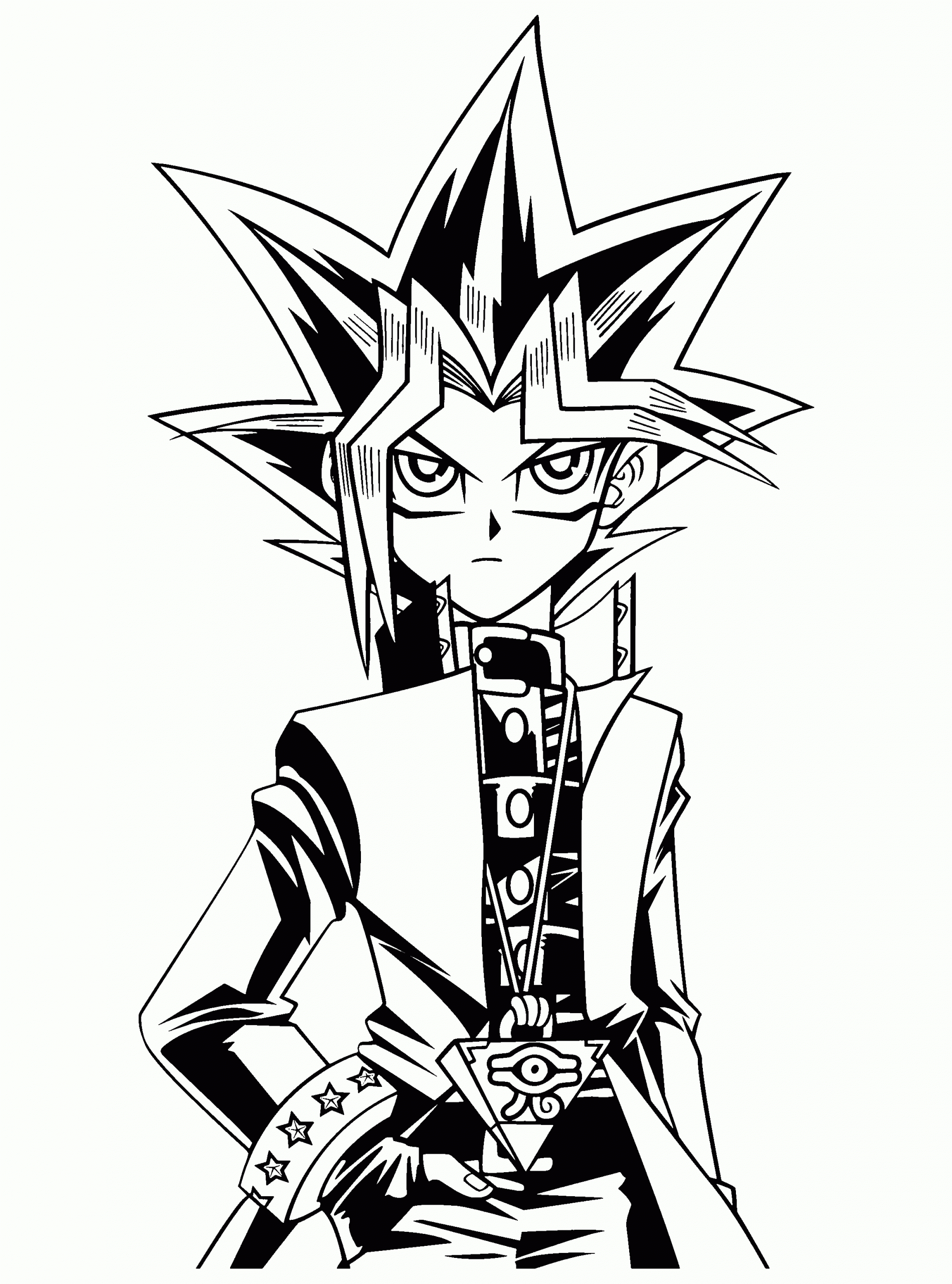 Coloring Page - Yu Gi Oh Coloring Pages 56 | Dragon concernant Coloriage Yu Gi Oh