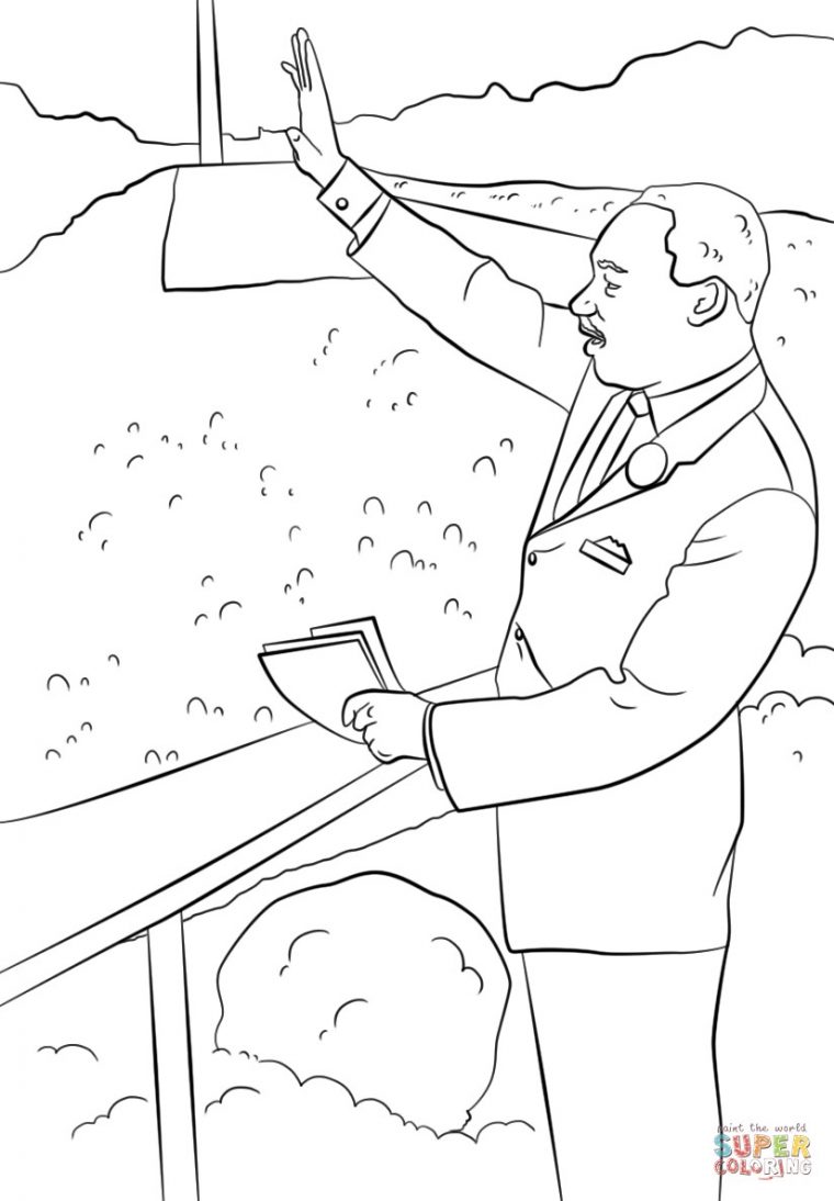 Coloring Pages Of Mlk Jr At Getcolorings | Free serapportantà Mlk Coloring Pages