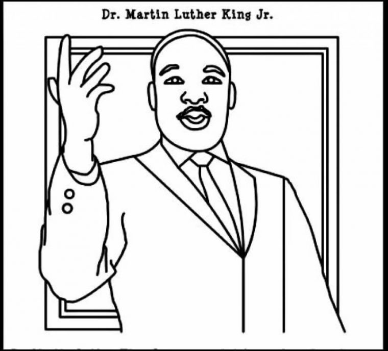 Coloring.rocks! | Dr Martin Luther King Jr, Dr Martin dedans Martin Luther King Jr Coloring Pages