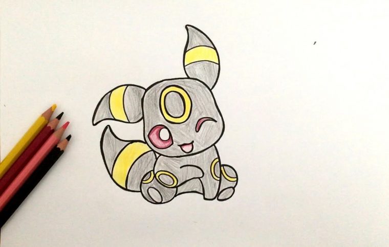 Comment Dessiner Noctali Bébé (Pokémon) pour Dessin Pokemon En Couleur Mignon Comment Dessiner Noctali Bébé (Pokémon) pour Dessin Pokemon En Couleur Mignon