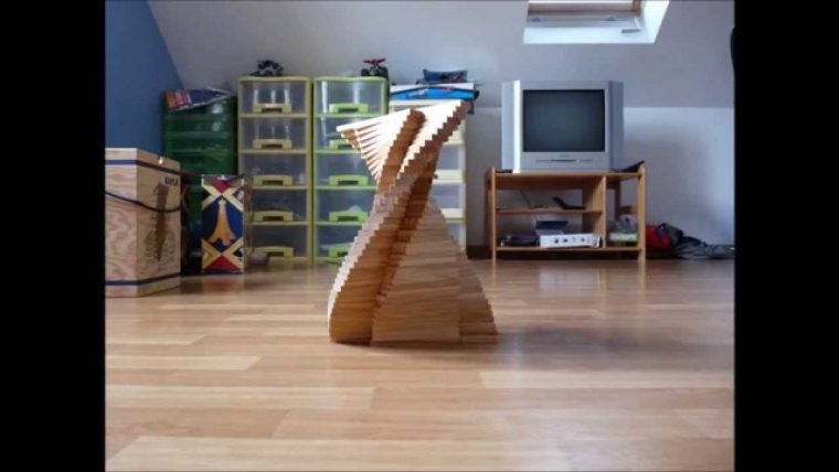 Construction En Kapla #1 - à Modèle De Kapla Facile