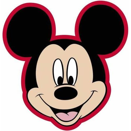 Coussin En Forme De Tête De Mickey | Coloriage Mickey à Tete De Minnie A Imprimer