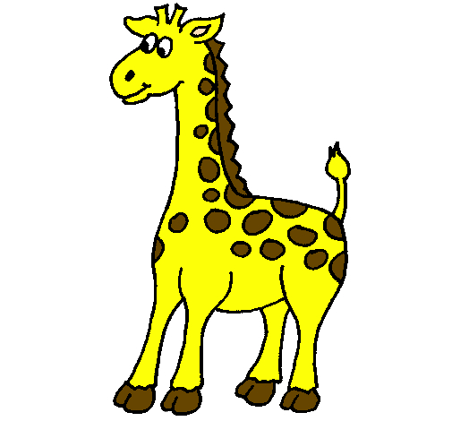 Dessin De Girafe Colorie Par Membre Non Inscrit Le 28 De à Dessin Girafe Facile
