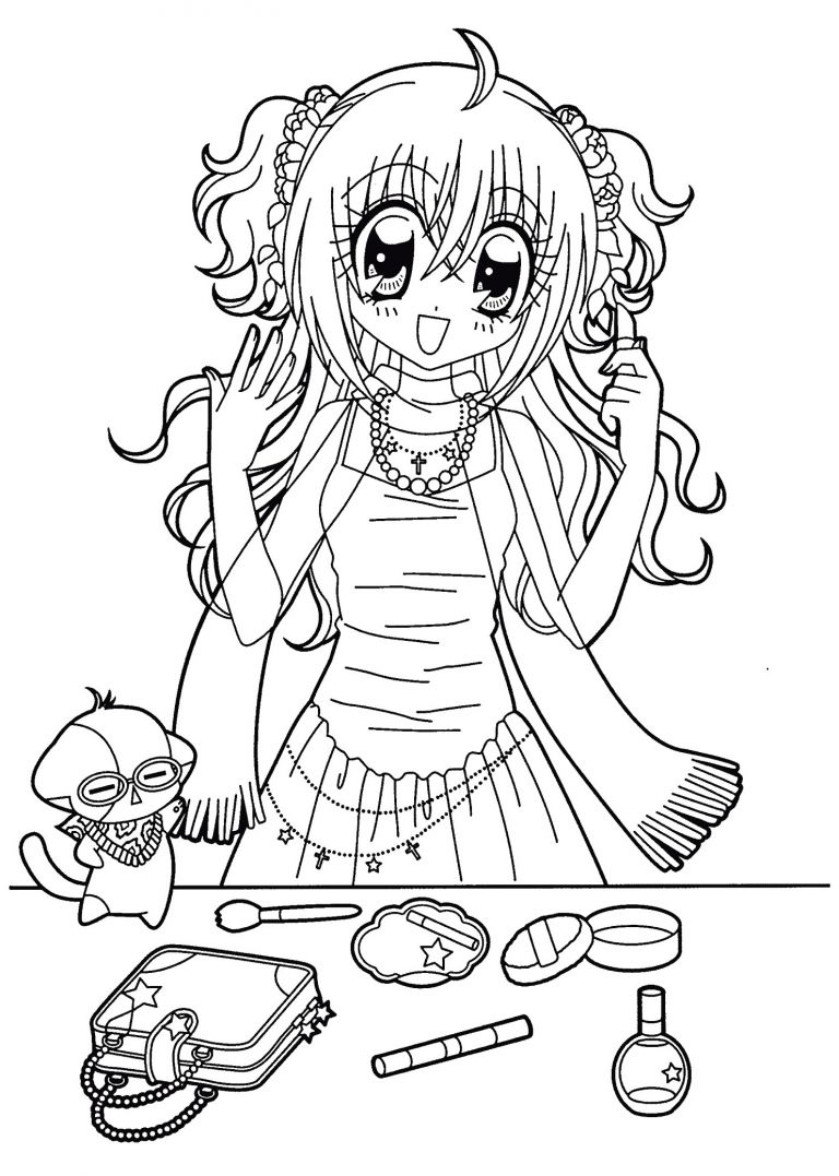 Dessin Kawaii Manga Cool Photographie Dessin De Mandala pour Coloriage Manga Kawaii À Imprimer