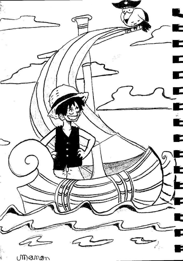 Dessin N°3 De Luffy – Photo De Mes Dessins – Mon Monde dedans Coloriage Luffy Dessin N°3 De Luffy – Photo De Mes Dessins – Mon Monde dedans Coloriage Luffy