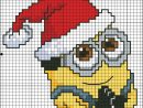 Dessin Pixel Minion - Les Dessins Et Coloriage tout Pixel Art Noel Renne