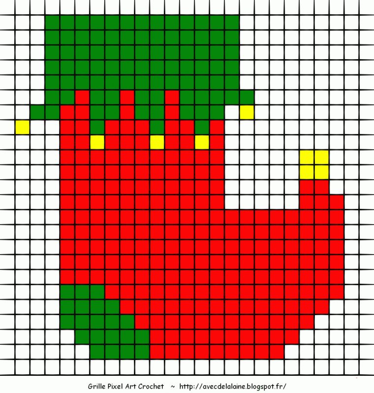 Dessin Pixel Noel – Primanyc avec Pixel Art Noel Renne