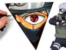 Dessiner Le Sharingan De Kakashi - Naruto - à Dessin Naruto Facile