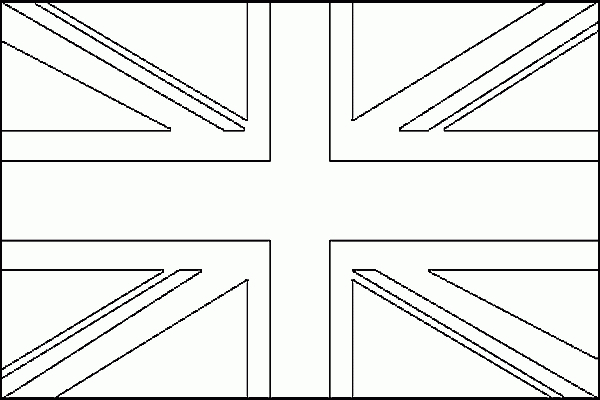 Drapeau Anglais À Colorier Et A Imprimer Inspirant dedans Dessin
