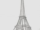 Facile Et Beau Dessin Et Croquis De La Tour Eiffel #Belle destiné Tour Eiffel Kapla Facile
