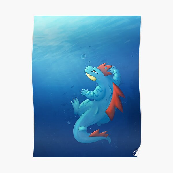 Feraligatr Pokemon Posters | Redbubble concernant Aligatueur Pokemon Go Feraligatr Pokemon Posters | Redbubble concernant Aligatueur Pokemon Go