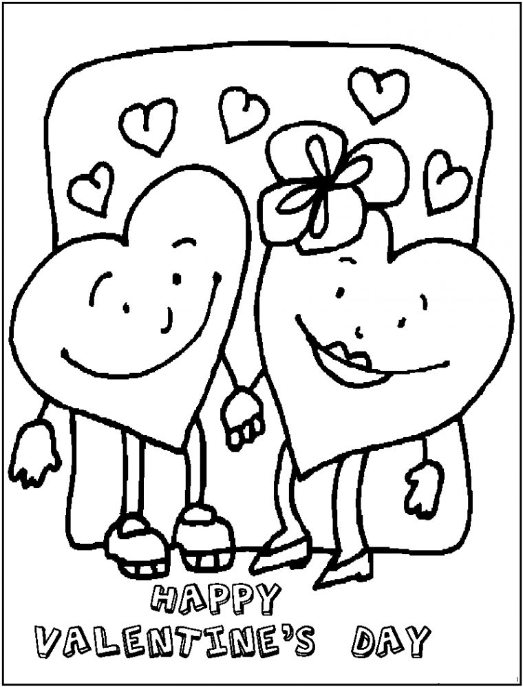 Free Printable Valentine Coloring Pages For Kids tout Free Valentines Day Coloring Pages