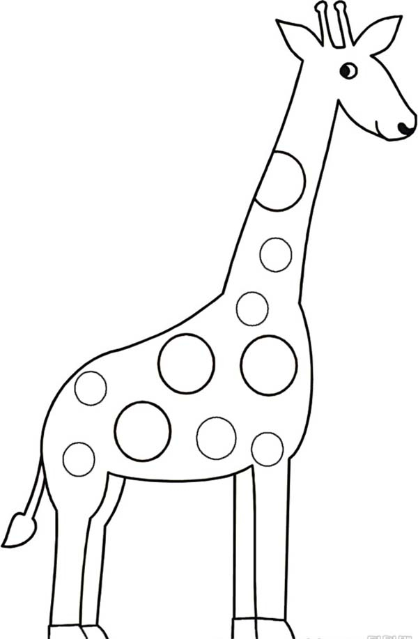 Giraffe Drawing – Clipart Best intérieur Dessin Girafe Facile