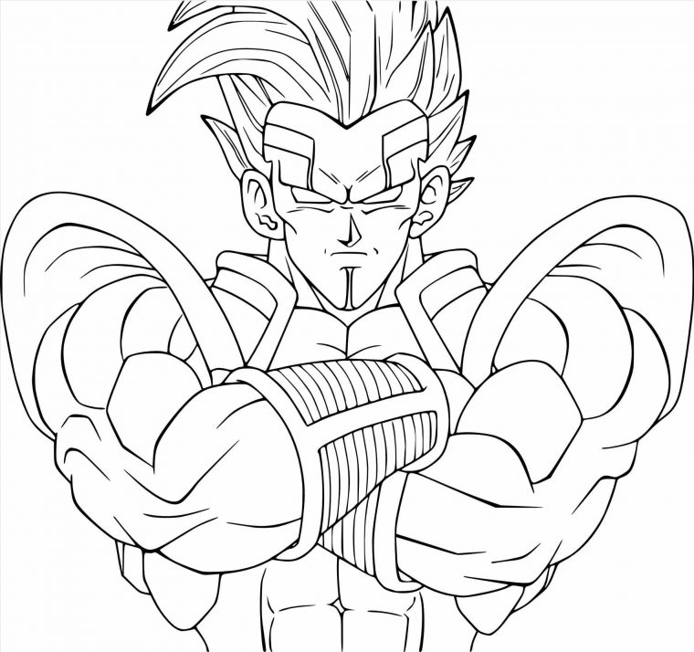 Goku Vs Vegeta Coloring Pages At Getcolorings | Free dedans Coloriage Gogeta
