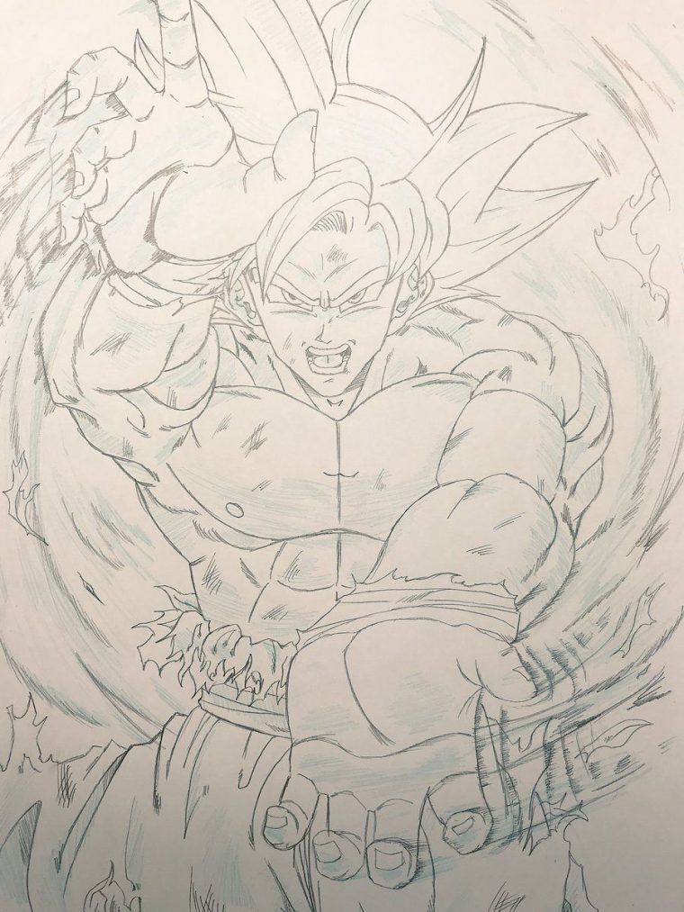 Imagenes De Goku Ultra Instinct Para Colorear – Impresion concernant Coloriage Sangoku Ultra Instinct