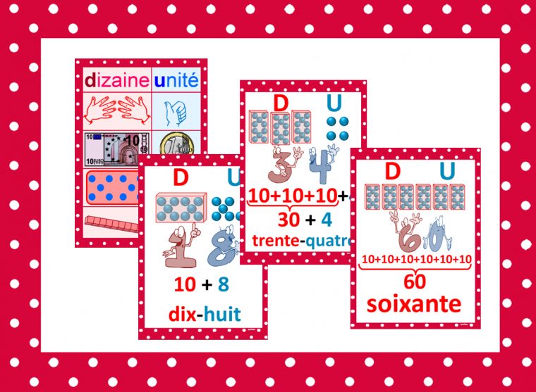 Ipotâme .Tâme: Affichage Numération Dizaine à Ipotame Maths Cp