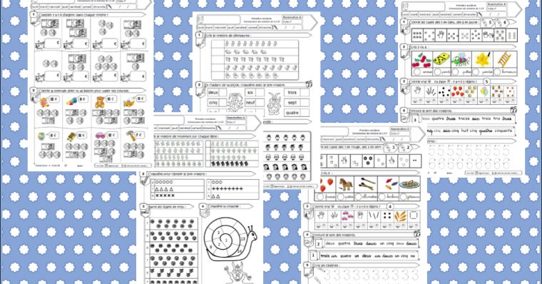 Ipotâme .Tâme: Cp Numération : Les Premiers Nombres tout Ipotame Maths Cp