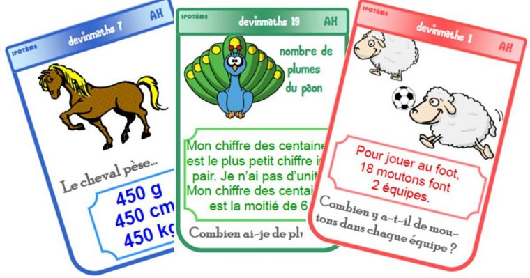 Ipotâme .Tâme: Jeu De Mathématiques : Numération intérieur Ipotame Maths Cp