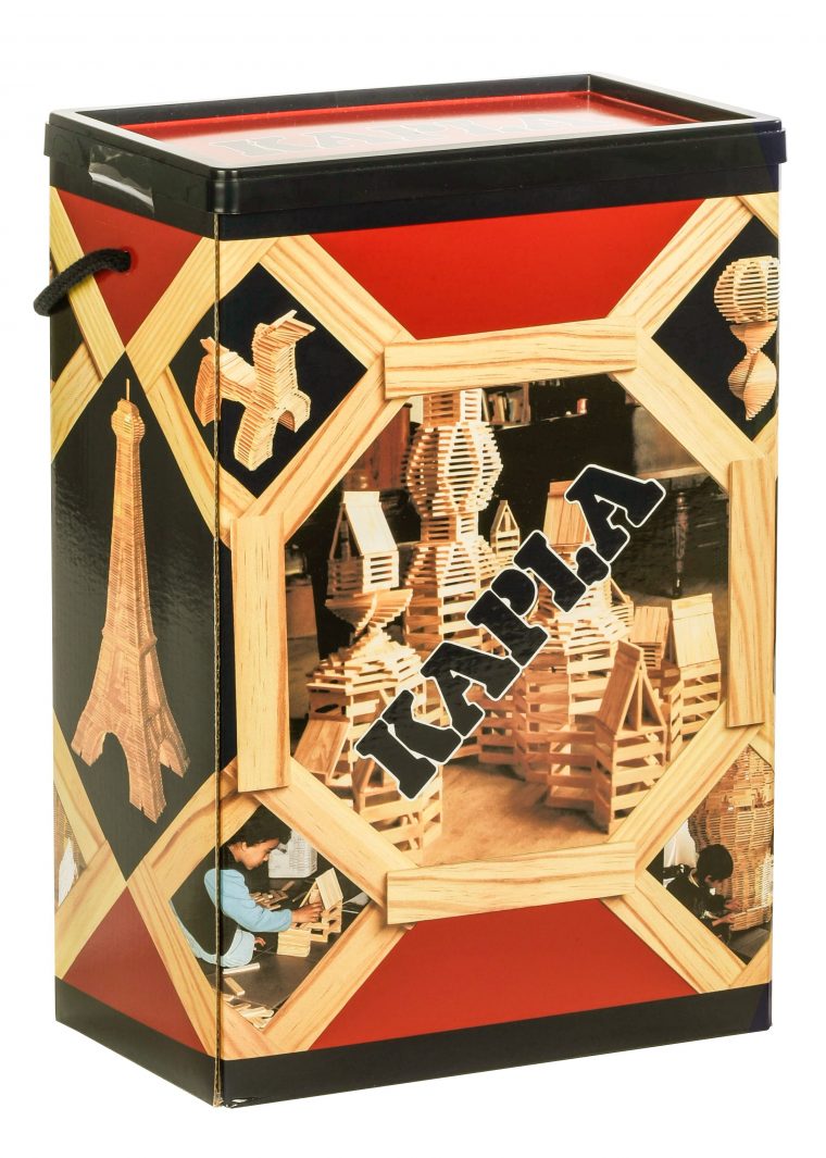 Kapla 200 Planchettes Nature K650395 – Frimaudeau Btoc tout Kapla Modele Pdf