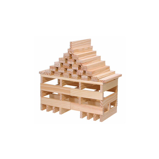 Kapla Box 200 Holzplättchen - Kinder | Geschenkidee.ch intérieur Modele Kapla Simple