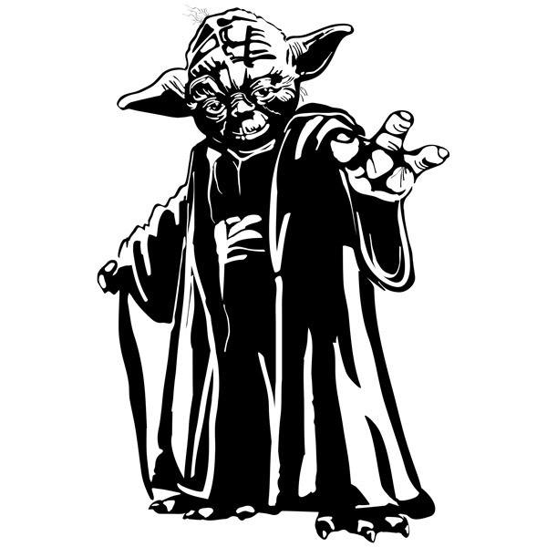 Maître Yoda concernant Coloriage Maitre Yoda