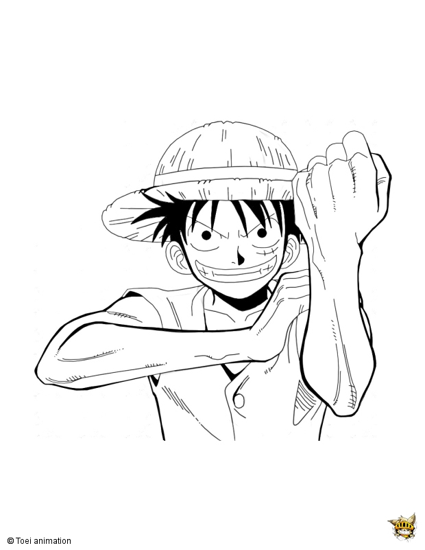 Mugiwara No Luffy Est Un Coloriage De One Piece à Coloriage Luffy Mugiwara No Luffy Est Un Coloriage De One Piece à Coloriage Luffy