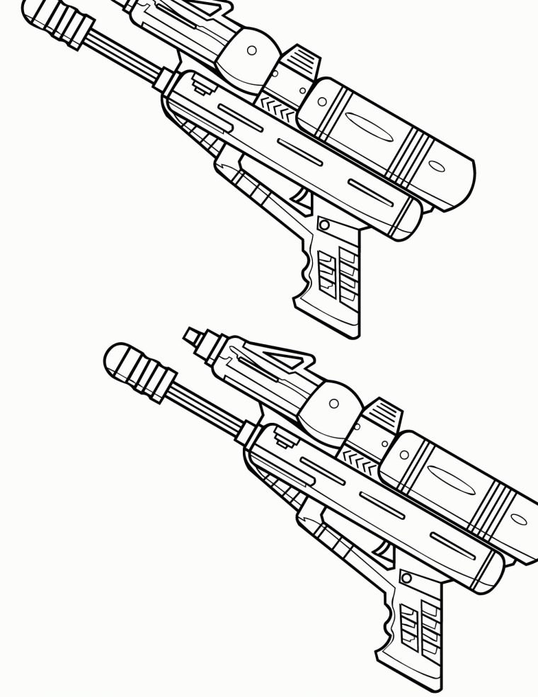 Nerf Gun Coloring Pages – Best Coloring Pages For Kids encequiconcerne Is For Firearms Coloring Book