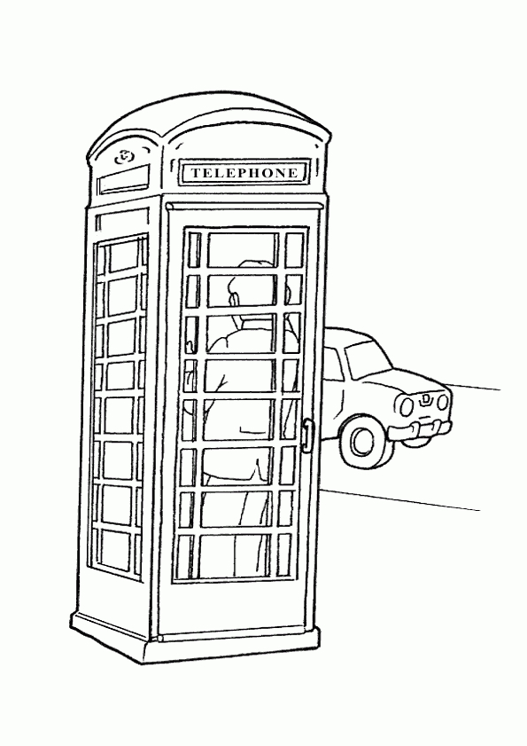 Pin By Mr Geller On United-Kingdom | Coloring Pages avec Cabine Téléphonique Anglaise Dessin Facile Pin By Mr Geller On United-Kingdom | Coloring Pages avec Cabine Téléphonique Anglaise Dessin Facile