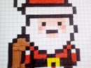 Pixel Art Pere Noel - Greatestcoloringbook encequiconcerne Pixel Art Père Noël