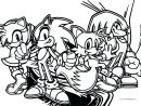 Sonic Boom Sonic And Friends Coloring Pages - Sonic Boom à Sonic Coloring Page