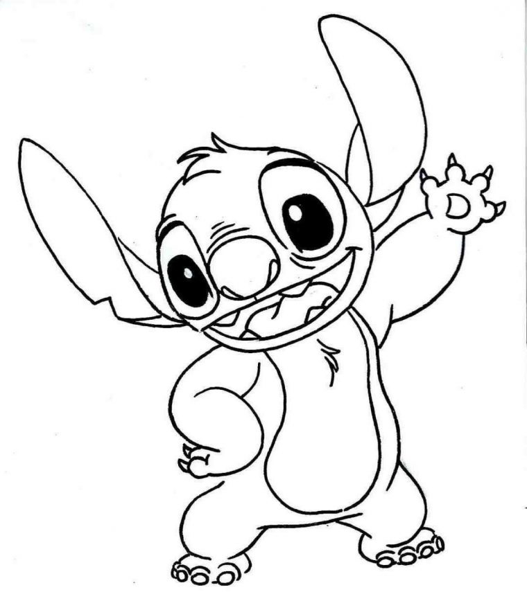 Stitch Coloring Pages For Kids – Visual Arts Ideas concernant Coloriage Disney Stitch