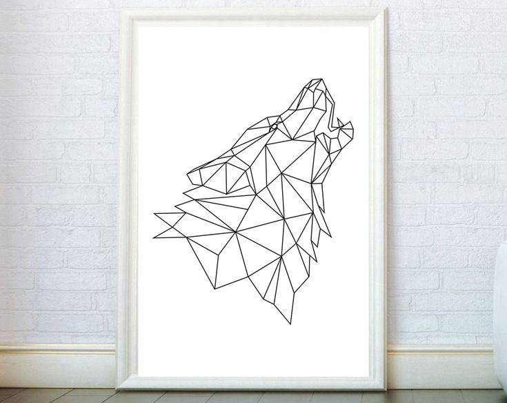 Tête De Loup Dimpression Origami Affiche Loup Tête Art tout Tete De Loup Origami Tête De Loup Dimpression Origami Affiche Loup Tête Art tout Tete De Loup Origami