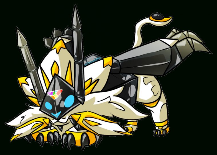 The Necrozma Forms Of The Sun And Moon Legendaries Really intérieur Dessin Couleur Pokemon