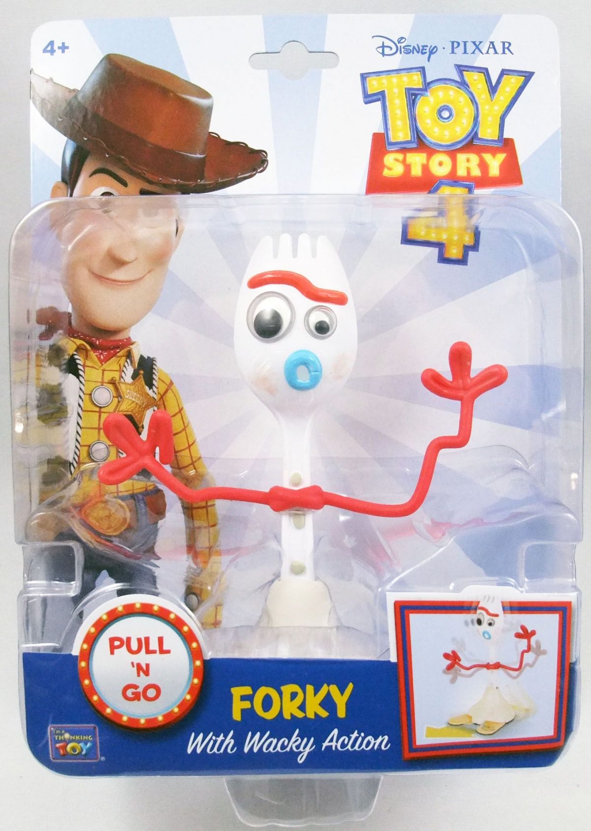 Toy Story 4 - Think Way - Fourchette (Figurine À avec Nom Cochon Toy