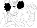 Usopp Costaud Est Un Coloriage De One Piece avec Coloriage One Piece À Imprimer