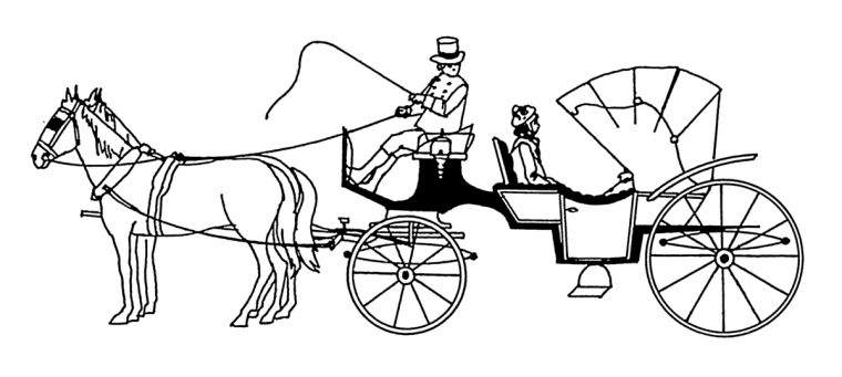 Voiture (Hippomobile) — Wikipédia Encequiconcerne Dessin 4 dedans Coloriage 4 Roues