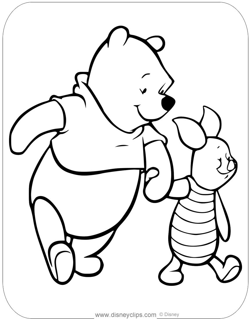 Winnie The Pooh &amp; Friends Coloring Pages 2 | Disneyclips à [%Winnie The Pooh Coloring Pages,+60%|Winnie The Pooh Coloring Pages,+60%%]