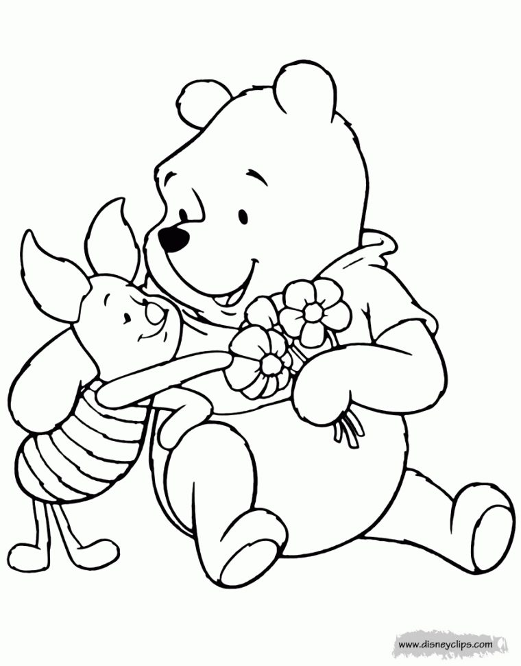 Winnie The Pooh & Friends Coloring Pages 2 | Disney'S à [%Winnie The Pooh Coloring Pages,+60%|Winnie The Pooh Coloring Pages,+60%%]