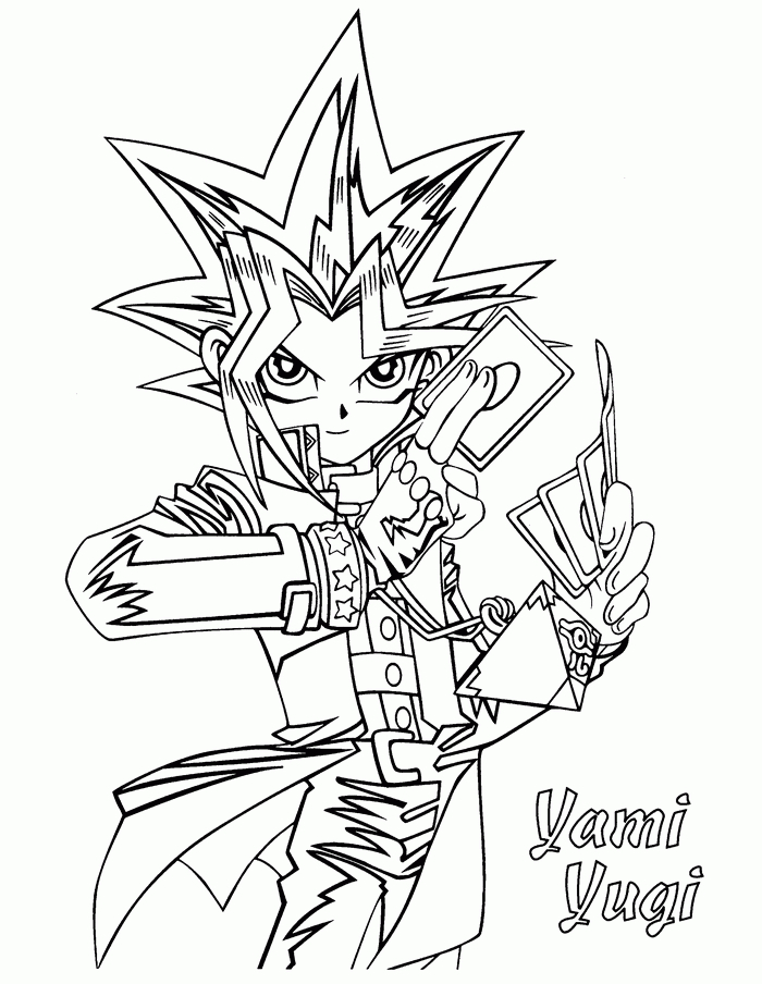 Yu-Gi-Oh Coloring Pages | Learn To Coloring encequiconcerne Coloriage Yu Gi Oh