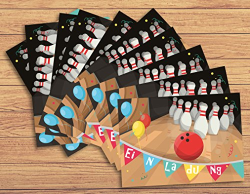 12 Einladungskarten Zum Kindergeburtstag „Bowling concernant Einladungskarten Kindergeburtstag Kegeln 12 Einladungskarten Zum Kindergeburtstag „Bowling concernant Einladungskarten Kindergeburtstag Kegeln