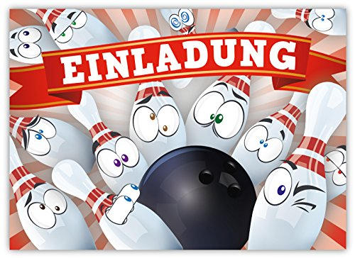 12 Lustige Einladungskarten Im Set Für Kindergeburtstag avec Einladungskarten Kindergeburtstag Kegeln 12 Lustige Einladungskarten Im Set Für Kindergeburtstag avec Einladungskarten Kindergeburtstag Kegeln
