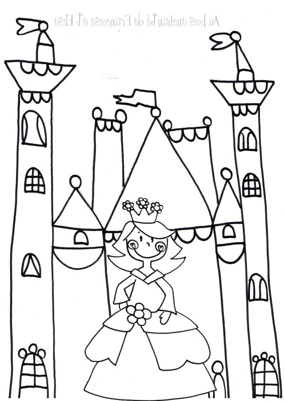 12 Luxe De Dessin Chateau Princesse Image - Coloriage Tout concernant Chateau Princesse Dessin