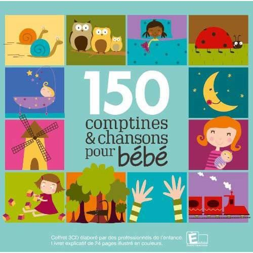 150 Comptines Pour Bébé By Compilation (Cd) – Achat Cd Cd destiné Comptines Pour Bébé