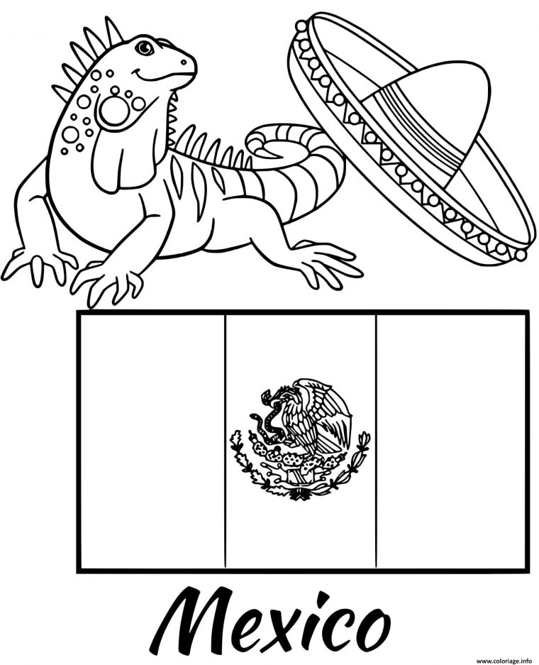 mexico coloring pages