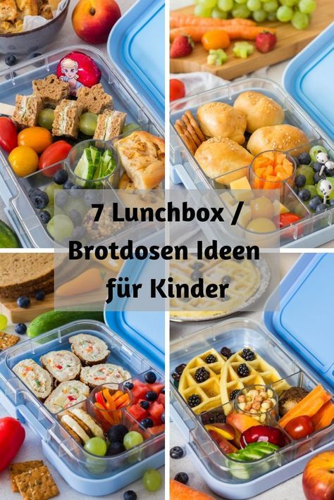 7 Schnelle Ideen Für Die Kinder Lunchbox / Brotdose ⋆ tout Kochen Für Kindern Rezepte