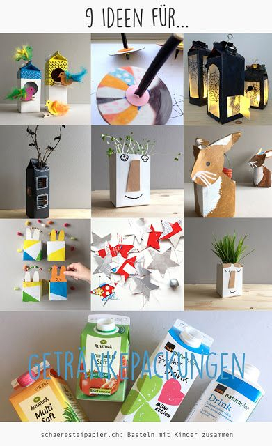 9 Bastelideen Fürgetränkepackungen | Basteln, Basteln intérieur Fledermaus Kinderseiten